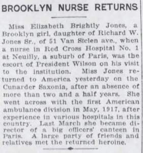Jones_ElizabethBrightly_Nurse_BrooklynDailyEagle_22Dec1919_Crop